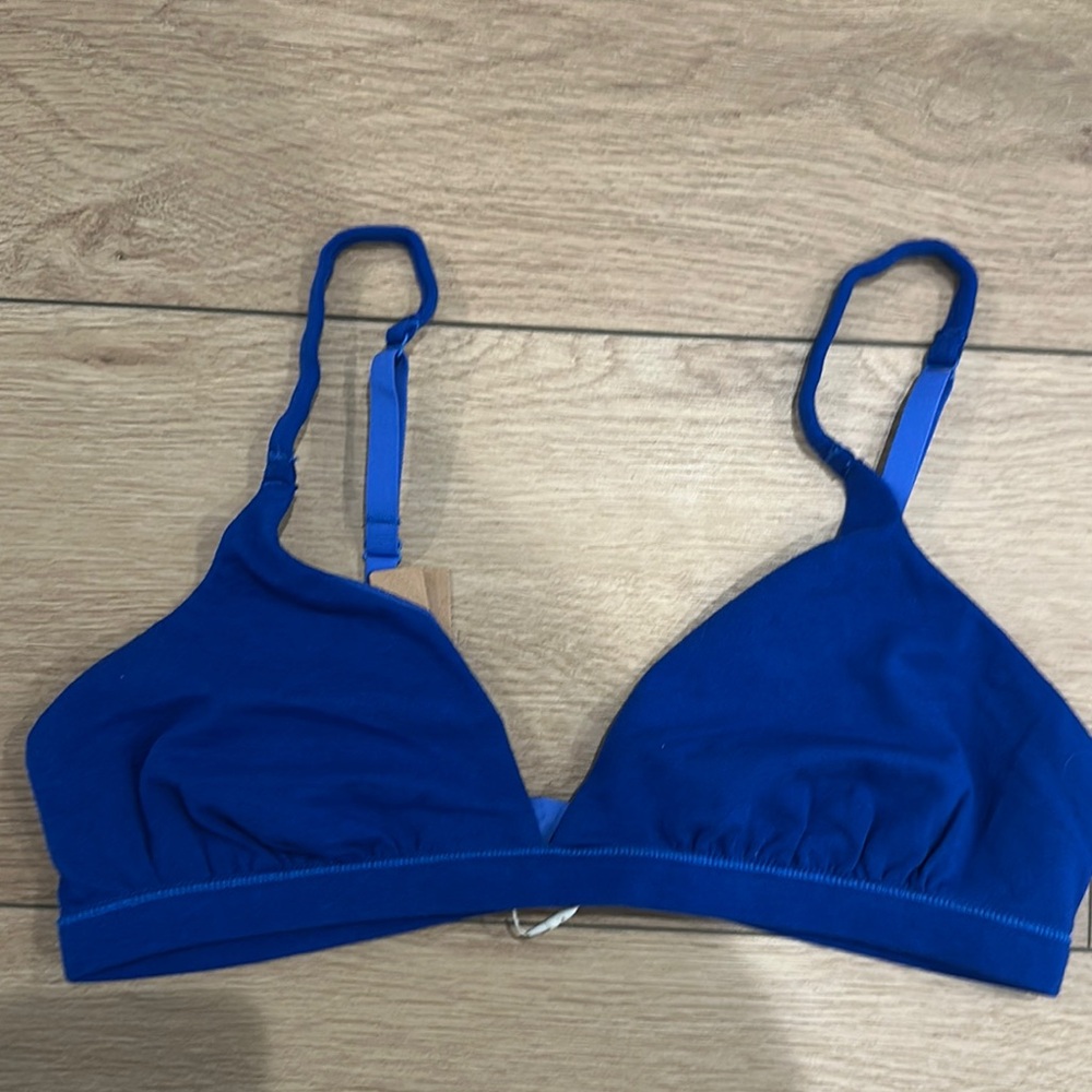 Skims Blue Women's Intimate Bra medium